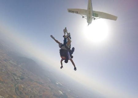 Skydiving in Murcia
